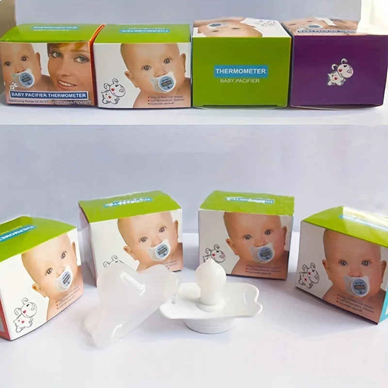 Baby's Electronic Pacifier Thermometer Infant Digital Smart