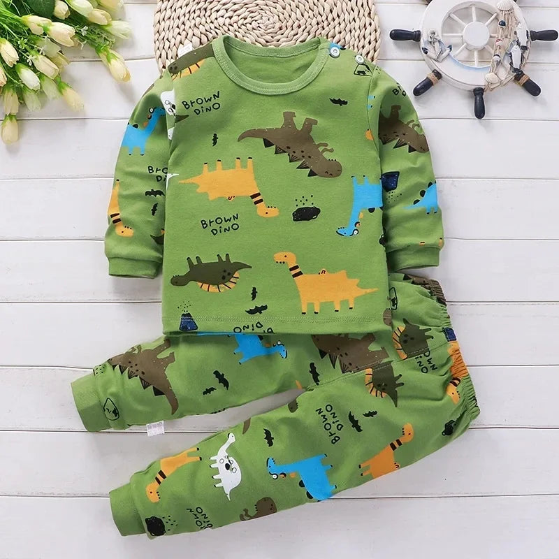 Sets Children's Clothing Boys Girls Cotton