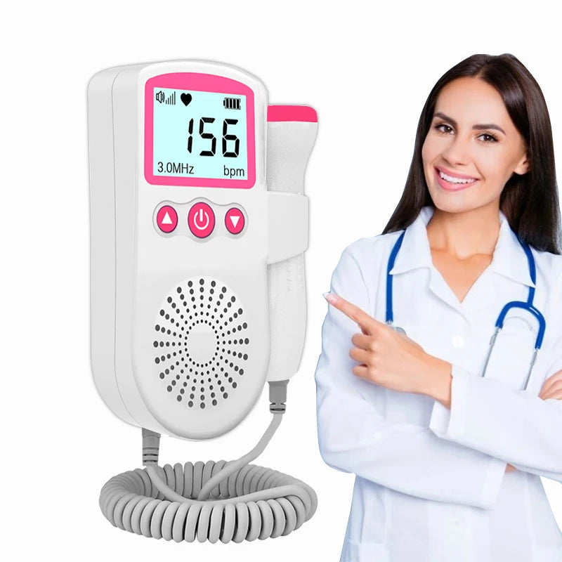 Fetal Doppler ultrasound Baby Heartbeat