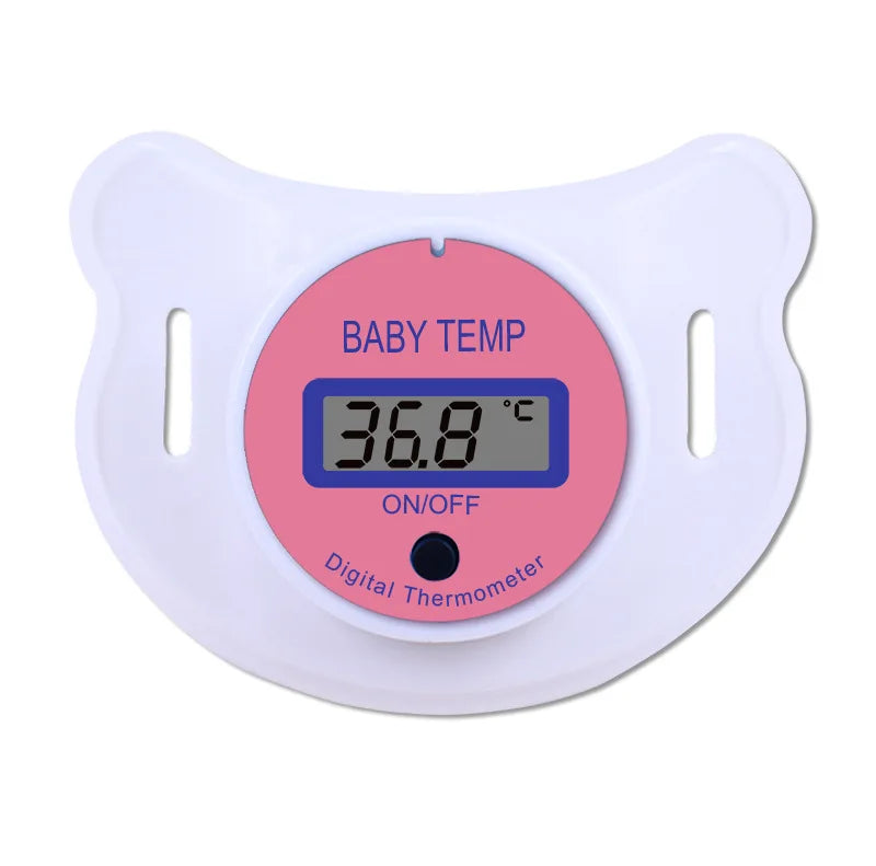 Baby's Electronic Pacifier Thermometer Infant Digital Smart