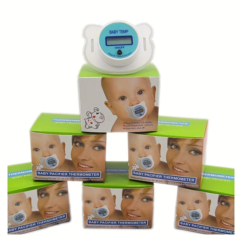 Baby's Electronic Pacifier Thermometer Infant Digital Smart