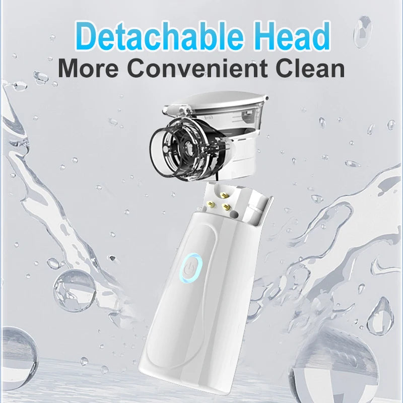 Portable Nebulizer Inhalator Adult Kids Mini Silent Steam Nasal