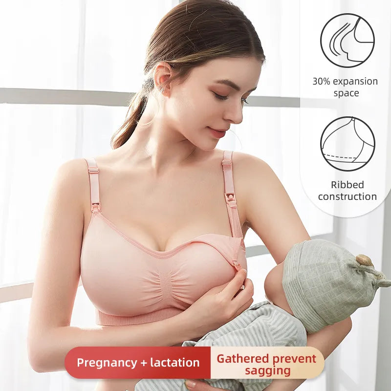Breastfeeding Underwear Maternity Bra Push Up
