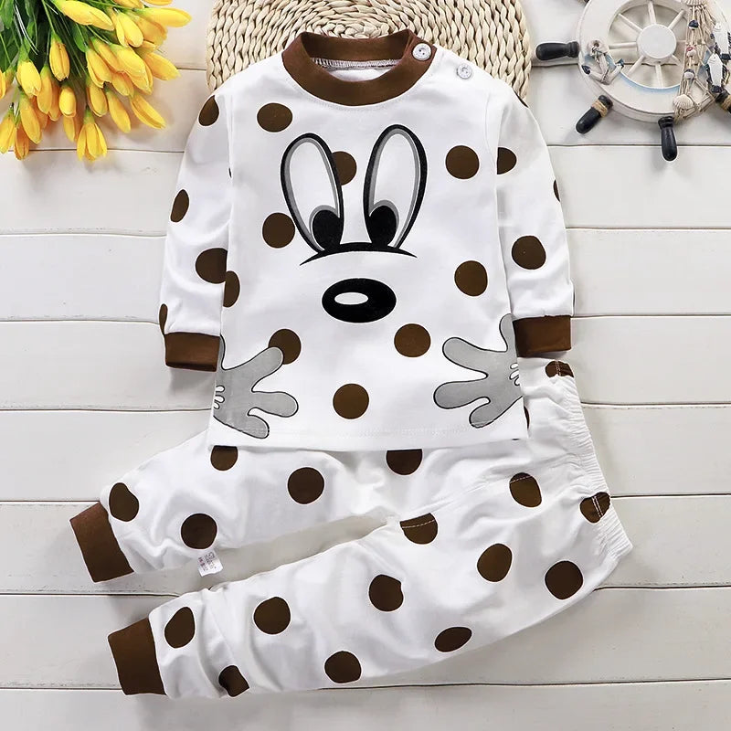 Sets Children's Clothing Boys Girls Cotton