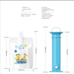 Baby Food Storage food Puree Filling Dispenser