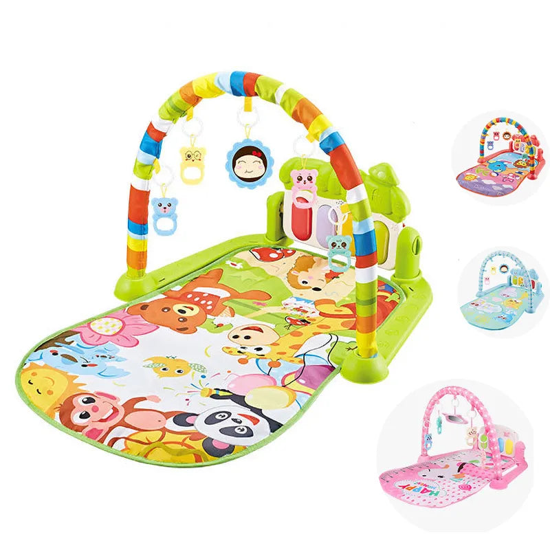 Baby Activity Gym Music Rack Play Mat Kid Rug