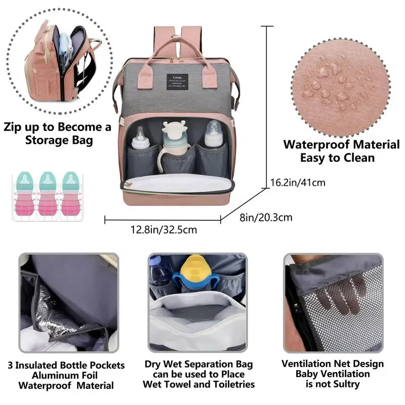 Mummy Maternity Diaper Nappy Bag