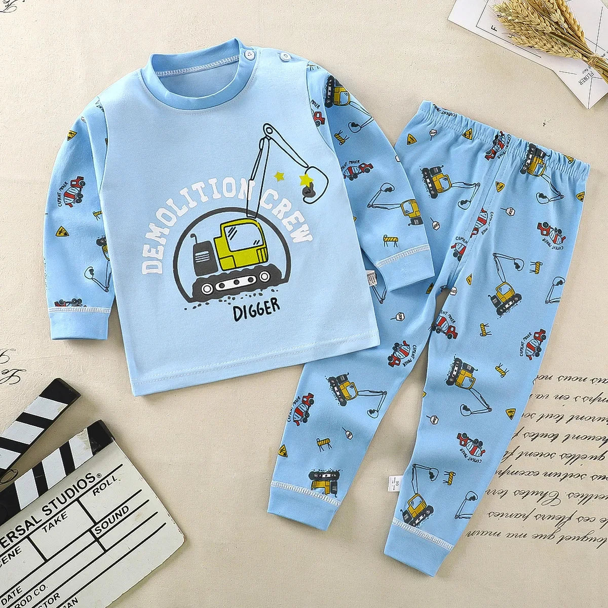 Sets Children's Clothing Boys Girls Cotton