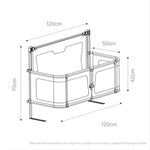 Baby Extendable Cot  Comfortable