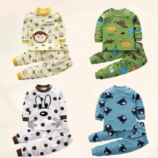 Sets Children's Clothing Boys Girls Cotton